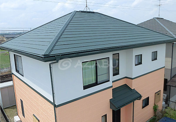 愛知県春日井市N様邸 屋根板金カバー工法工事_施工後3