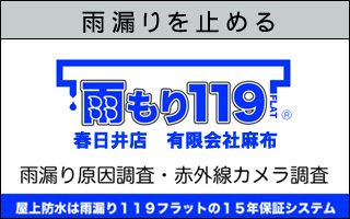 雨漏り119