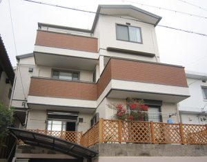 名古屋市Ｉ様邸の施工後全景写真