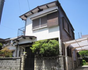 名古屋市Ｍ様、トタン金属外壁屋根の塗替え工事施工後、全景写真