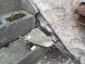 スギハラハウス・外壁の状態と劣化具合2（池田大平撮影）