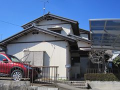 岐阜県土岐市Ｓ様邸、外壁塗装工事施工前、外観写真