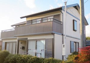 春日井市Ｓ様邸、外壁塗装工事、施工後、外観写真