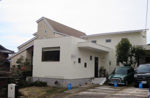 春日井市Ｔ様邸、外壁塗装工事、施工後、外観写真