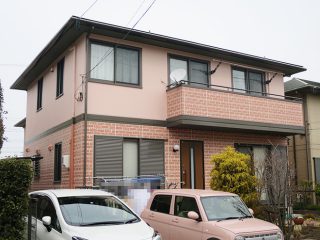 名古屋市Ｔ様邸、外壁屋根塗装工事、施工後、外観写真