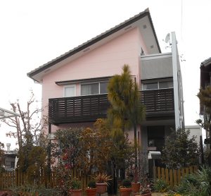 尾張旭市Ｓ様邸、外壁塗装工事、施工後、外観写真