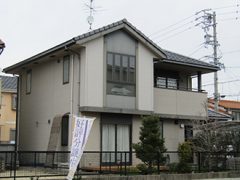 春日井市Ｋ様邸、外壁塗装工事、施工前、外観写真