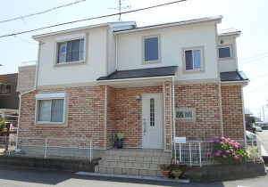 春日井市Ｏ様邸 外壁屋根塗り替え工事 施工後 外観画像