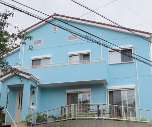 安城市Ａ様邸 外壁塗り替え工事 施工後 外観画像