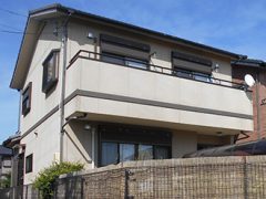 春日井市Ｈ様邸 外壁塗り替え工事 施工前 全景写真