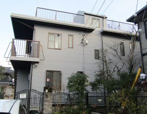 瀬戸市Ｙ様邸 外壁塗り替え工事 施工後 外観画像