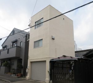 名古屋市Ｓ様邸 外壁塗り替え工事 施工後 外観画像