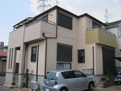 春日井市Ｋ様邸 外壁屋根塗り替え工事 施工前 全景写真