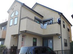 春日井市Ｗ様邸 外壁屋根塗り替え工事 施工前 全景写真