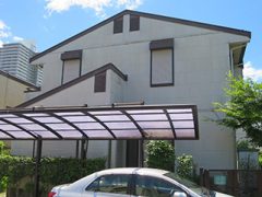 小牧市Ｋ様邸 外壁屋根塗り替え工事 施工前 全景写真