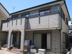 名古屋市Ｓ様邸 外壁屋根塗り替え工事 施工前 全景写真