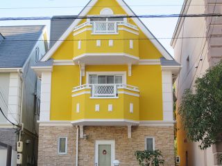 名古屋市Ｓ様邸 外壁屋根塗装工事 施工後 外観画像