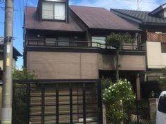 名古屋市Ｔ様邸 外壁屋根塗り替え工事 施工前 全景写真
