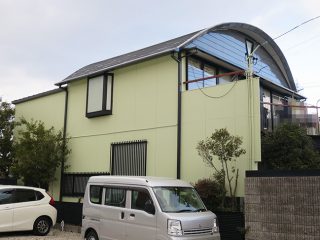 名古屋市Ｓ様邸 外壁塗装工事 施工後 外観画像