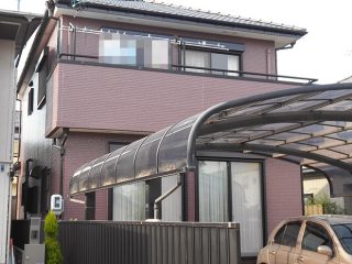 稲沢市Ｉ様 外壁塗り替え工事 施工後 全景写真