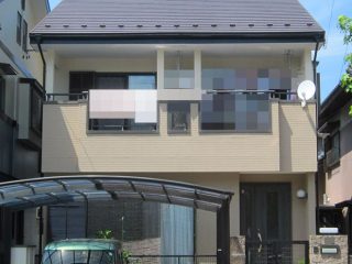 春日井市Ｙ様 外壁屋根改修工事 施工後 全景写真