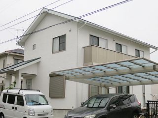 豊田市Ｔ様 外壁屋根塗り替え工事 施工後 全景写真