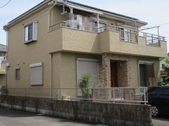 あま市Ｏ様 外壁塗り替え工事 施工前 全景画像