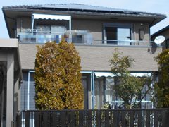 春日井市D様 外壁屋根塗り替え工事 施工前 全景画像
