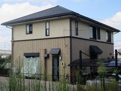 名古屋市Ｉ様 外壁屋根塗り替え工事 施工前 全景画像