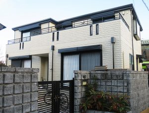 春日井市Ｉ様　外壁屋根塗装工事 施工後 外観画像