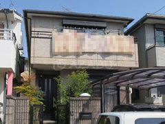 春日井市N様 外壁屋根塗り替え工事 施工前 全景画像