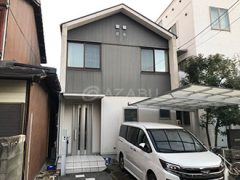 名古屋市Ｋ様 外壁屋根塗装工事 施工前 全景写真