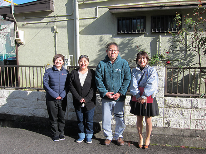 屋根重ね葺き工事の完工現場に行ってきました_1