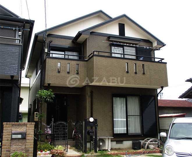 春日井市Ｏ様 外壁屋根塗装工事 施工後 外観画像