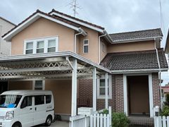 春日井市Ｍ様 外壁屋根塗装工事 施工前 全景画像