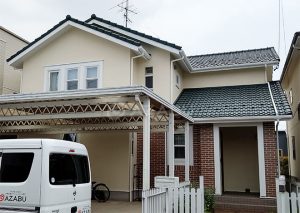 春日井市Ｍ様 外壁屋根塗装工事 施工後 外観画像