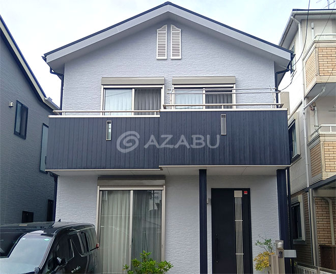春日井市Ｋ様 外壁屋根塗装工事 施工後 外観画像