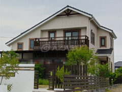 瀬戸市Ａ様 外壁塗装工事 施工前 全景画像