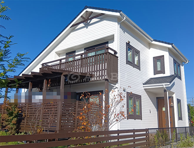 瀬戸市Ａ様 外壁塗装工事 施工後 外観画像